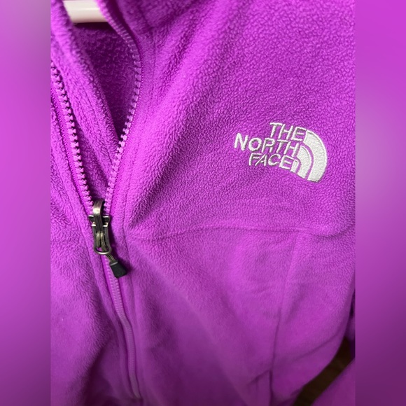 The North Face Fleece Jacket Purple Women’s Medium - Picture 2 of 6